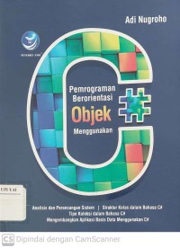 Pemrograman Berorientasi Objek Menggunakan C#