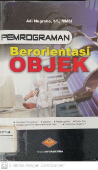 Pemrograman Berorientasi Objek