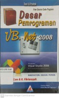 Dasar Pemrogaraman  VB.Net 2008