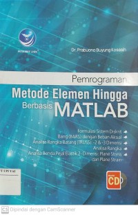 Pemrograman Metode Elemen Hingga Berbasis MATLAB