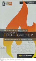 Belajar Otodidak Frame work Codeigniter