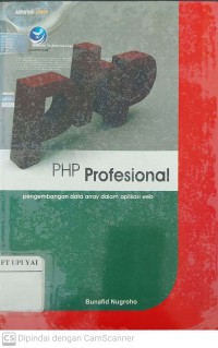 PHP Profesional; Pengembangan Data array dalam Aplikasi Web