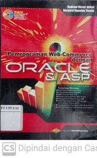 Pemrograman Web Commerce dengan Oracle dan ASP