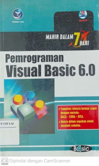 Mahir dalam 7 Hari Pemrograman Visual Basic 6.0