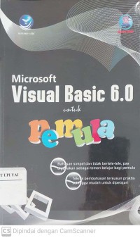 Microsoft Visual Basic 6.0 untuk Pemula