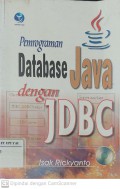 Pemrograman Database Java dengan JDBC