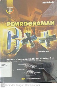 Pemrograman C++ Revisi Pertama