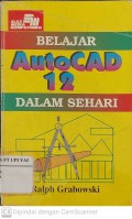 Belajar AutoCad 12 Dalam Sehari