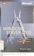 Microsoft Windows Server 2003 : Administrator's Pocket Consultant