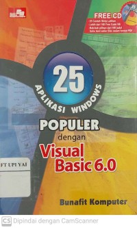 25 Aplikasi Windows Populer dengan Visual Basic 6.0