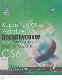 Kupas Tuntas Adobe Dreamweaver CS6 dengan Pemrograman PHP dan MySQL