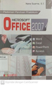 Pedoman Panduan Praktikum Microsoft Office 2007