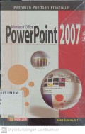 Pedoman Panduan Praktikum Microsoft Office Power Point 2007