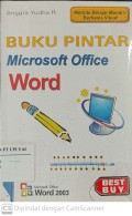 Buku Pintar Microsoft Office Word