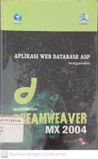 Aplikasi Web Database ASP menggunakan DreamweaverMX 2004