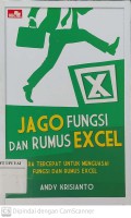 Jago Fungsi dan Rumus Excel : Cara Tercepat untuk Menguasai Fungsi dan Rumus Excel