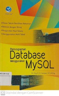 Pemrograman Database Menggunakan MySQL