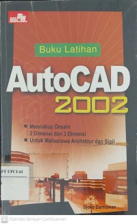 Buku Latihan AutoCAD 2002