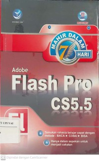 Mahir dalam 7 Hari Adobe Flash CS5.5