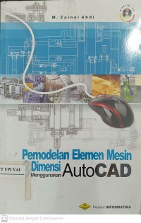 Pemodelan Elemen Mesin 3 Dimensi Menggunakan AutoCAD