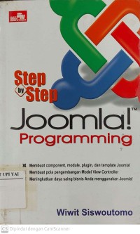 Step by Step Joomla! Programming