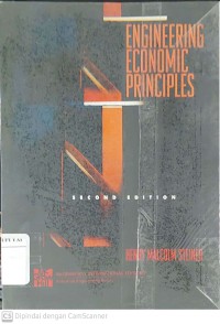 Engineering Economic Principles International Editions