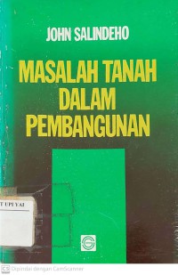 Masalah Tanah dalam Pembangunan