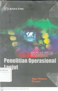 Penelitian Operasional Lanjut