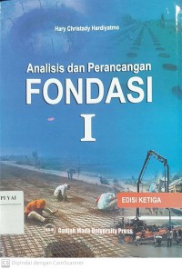 Analisa dan Perancangan Fondasi I Edisi Ketiga