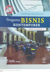 Contemporary Business Pengantar Bisnis Kontemporer