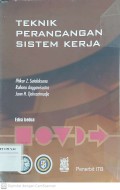 Teknik Perancangan Sistem Kerja Edisi Kedua