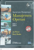 Manajemen Operasi Edisi 9 Buku 1