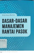 Dasar-dasar Manajemen Rantai Pasok