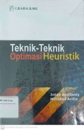 Teknik-teknik Optimasi Heuristik