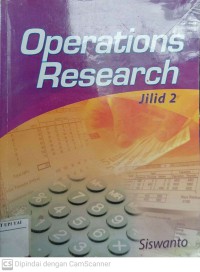 Operations Research Jilid 2