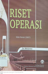 Riset Operasi Edisi Revisi (2007)