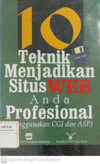 10 Teknik Menjadikan Situs Web Anda Profesional (Menggunakan CGI dan ASP)