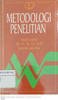 Metodologi Penelitian